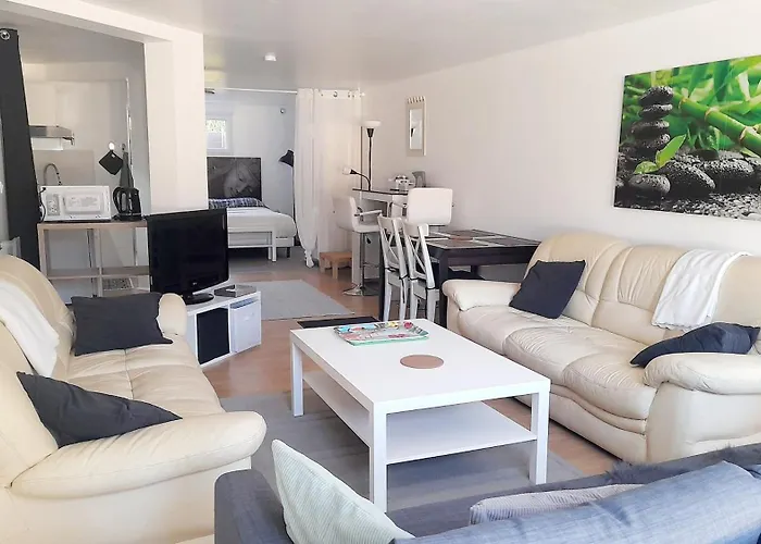 Grand Studio Independant A 30 Minutes De Paris